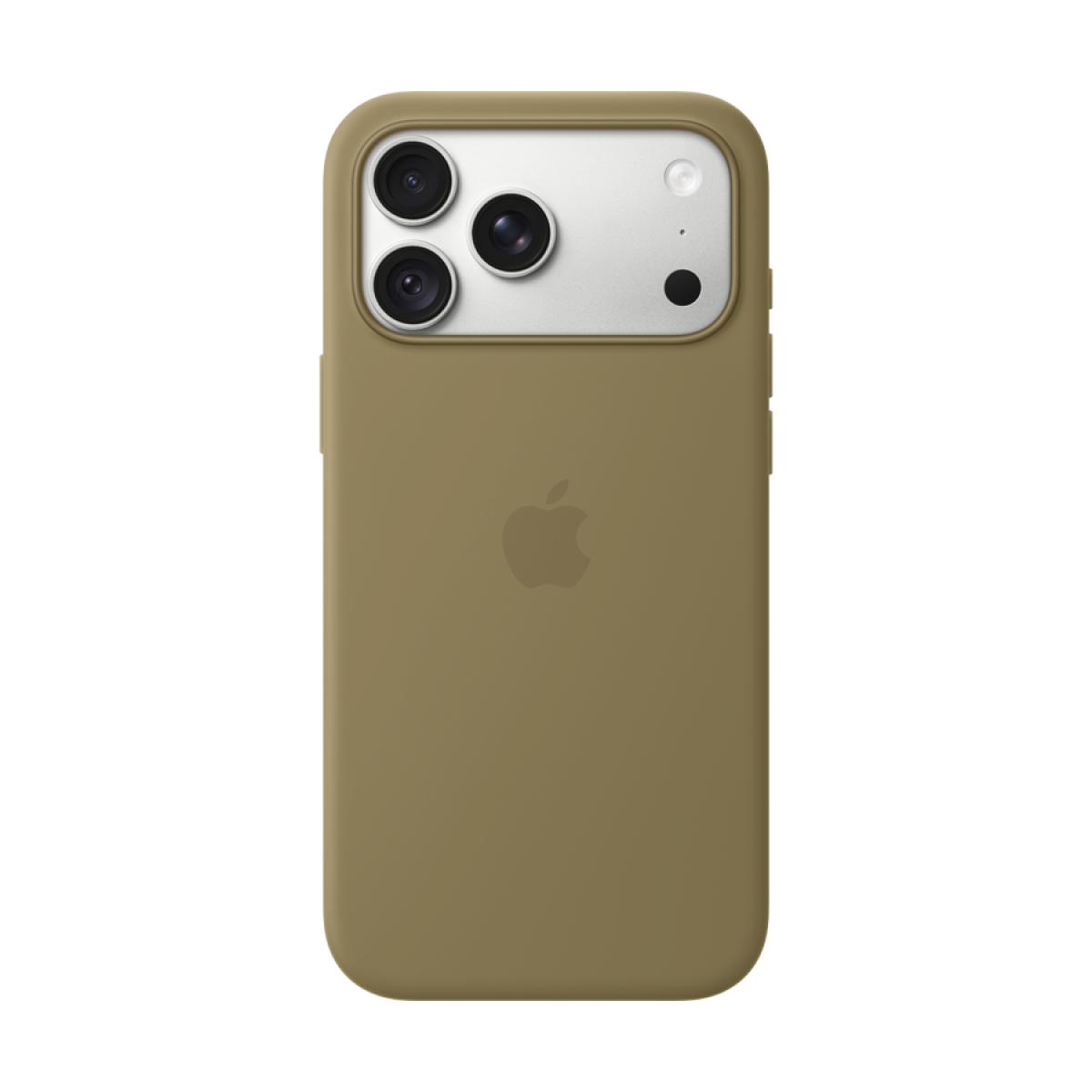 iPhone 18 Pro Max Silicone Case with MagSafe - Olive, Model A3702