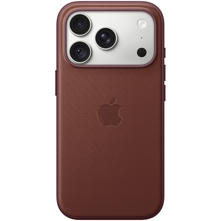 iPhone 18 Pro TechWoven Case with MagSafe - Burgundy, Model A3703