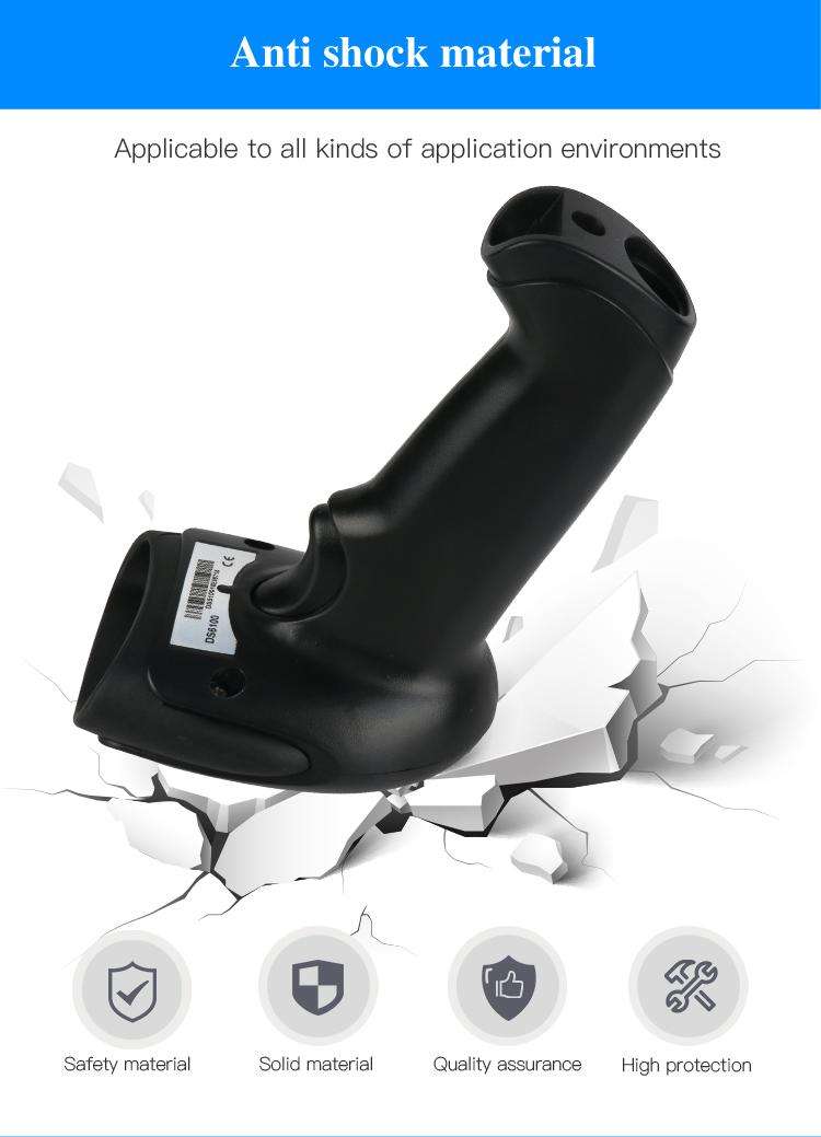 2D WIRELESS + BLUETOOTH BARCODE SCANNER