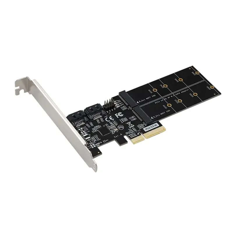 PCI-E 2 X SATA + 2 X M.2 CARD