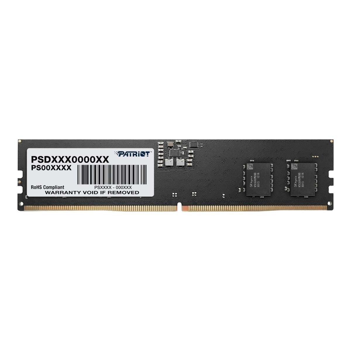 Patriot Signature Desktop Memory Module RAM 8GB (1X8GB) DDR5-5600 CL46 UDIMM