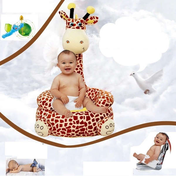 Giraffe kids sofa [Brown]