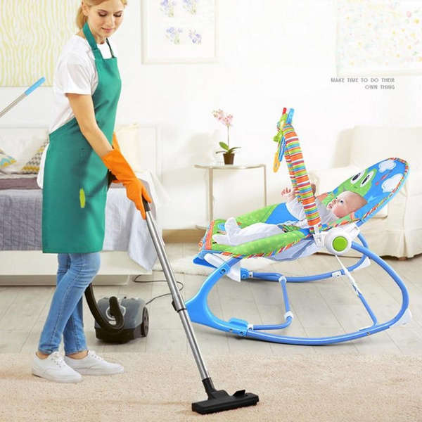 Toddler Baby Rocker( Blue)