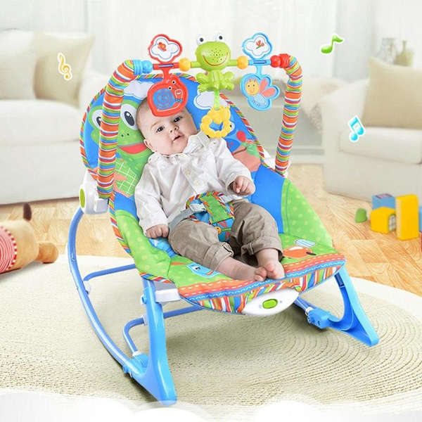 Toddler Baby Rocker( Blue)