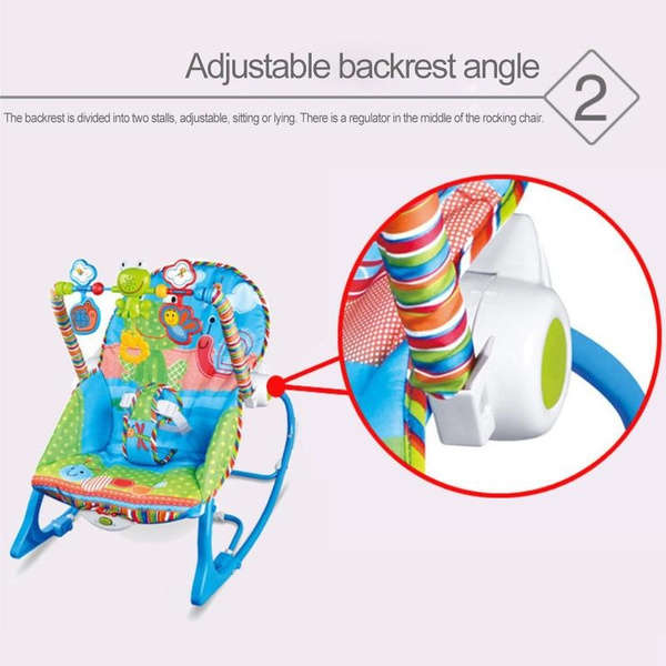 Toddler Baby Rocker( Blue)
