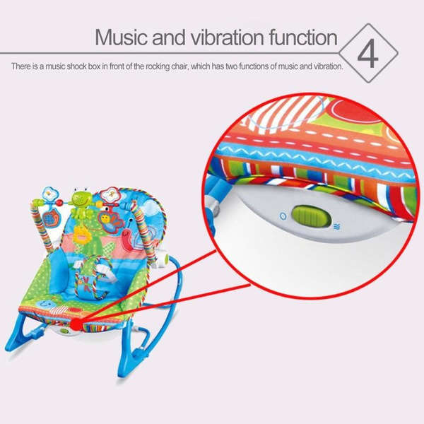 Toddler Baby Rocker( Blue)