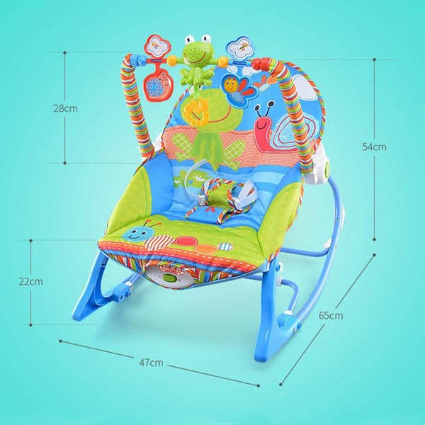 Toddler Baby Rocker( Blue)