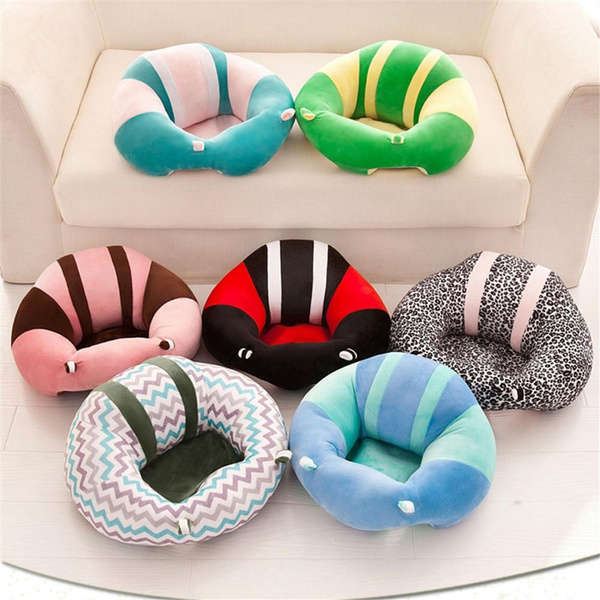 Infant Baby Seat Sit Support Protector Chair Car Cushion Soft Sofa Pillow Toy