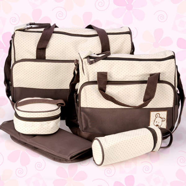 5 in 1 Multifunctional Diaper Bag