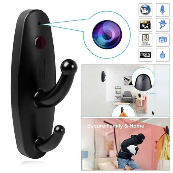 Clothes Hook with hidden Spy Camera