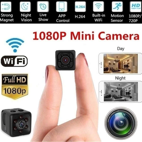 SQ11 Mini DV HD 1080P 2MP Sport Recorder Camera with Holder, Support Monitor Detection & IR Night V