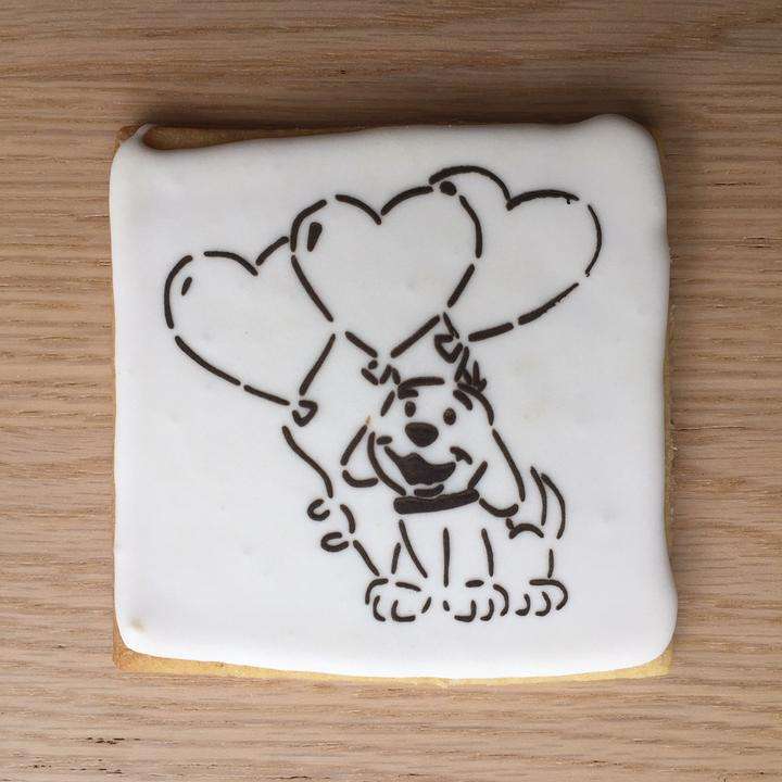 Paint Your Own Cookie Party Dog