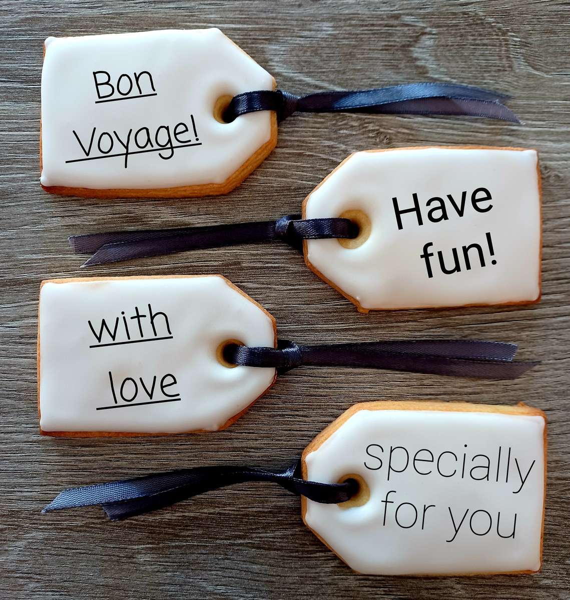 Draw Your Own Gift Tag Cookie