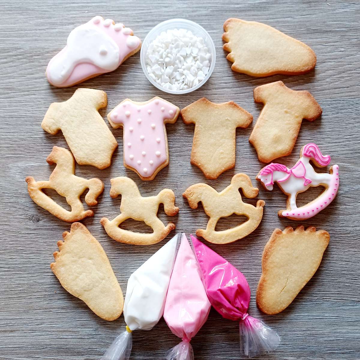 Baby Girl Congratulations Decorating Kit