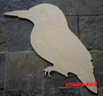 Wooden KingFisher 569 x 503 mm ( AB 69 )