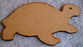 Tortoise  Wood 280 x 170 mm (AB57)