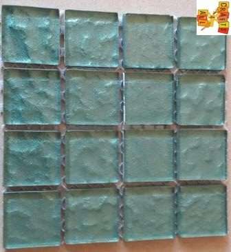 Mosaic Tiles - Turquoise GREEN - 23 x 23 x 4 mm