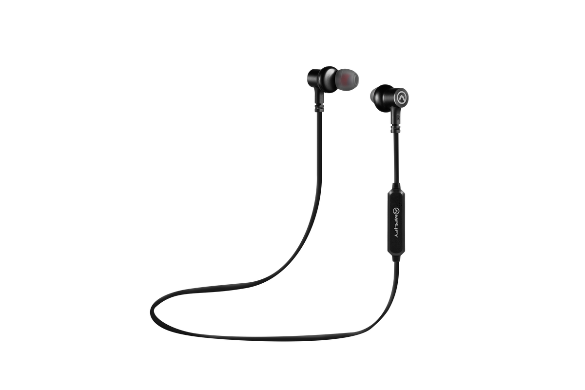 Amplify Blues 2.0 Bluetooth Earphones - Solid Black
