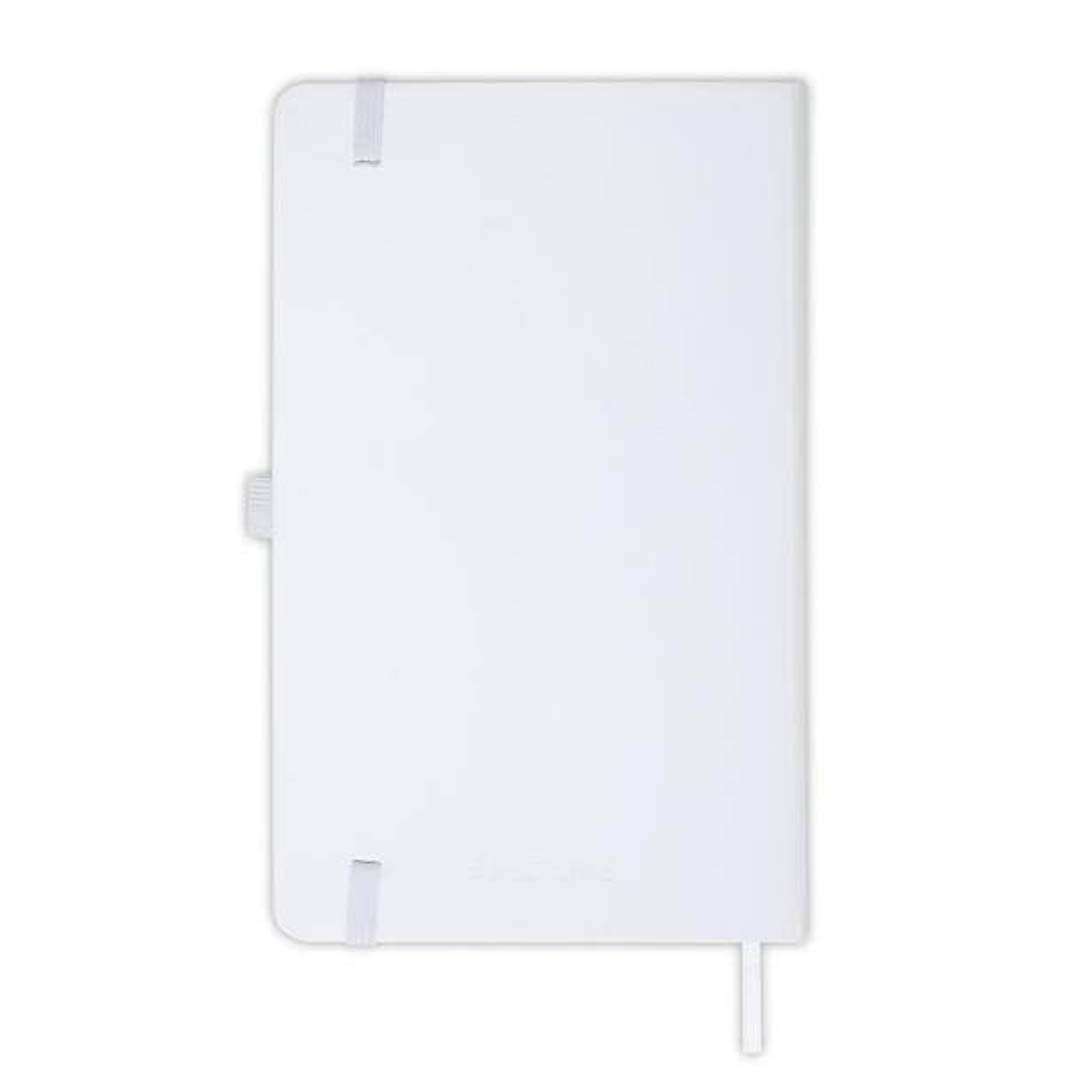 BARON - Santhome Expanded A5 Hard Cover Notebook - White