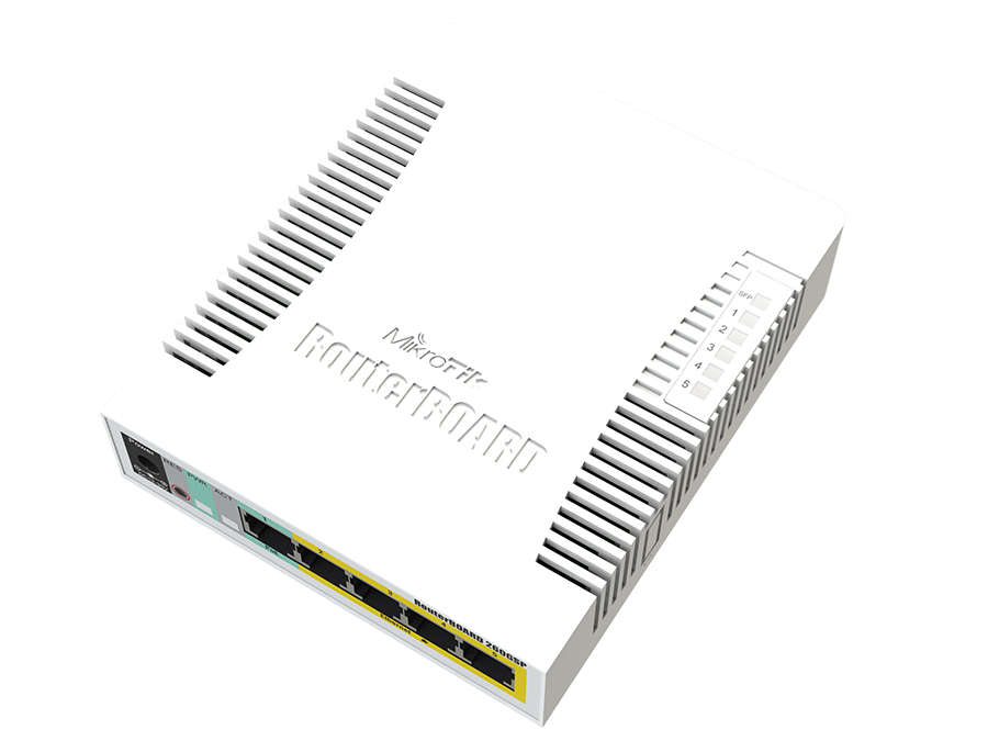 MikroTik SwOS Smart Switch 5 Port Gigabit 1SFP PoE Out