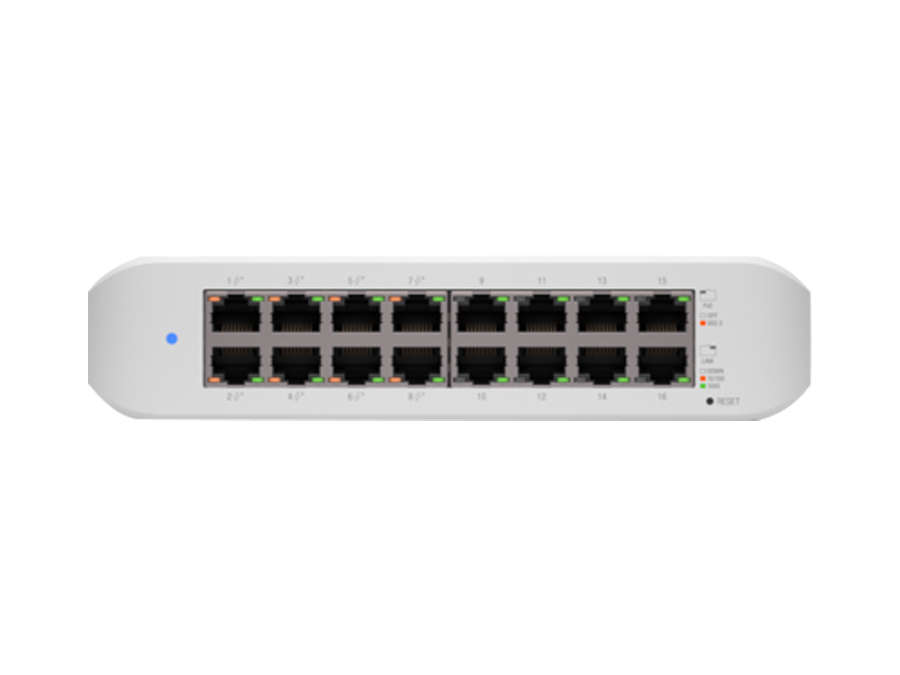 Ubiquiti UniFi Switch Lite 16 Port Gigabit 8PoE 45W