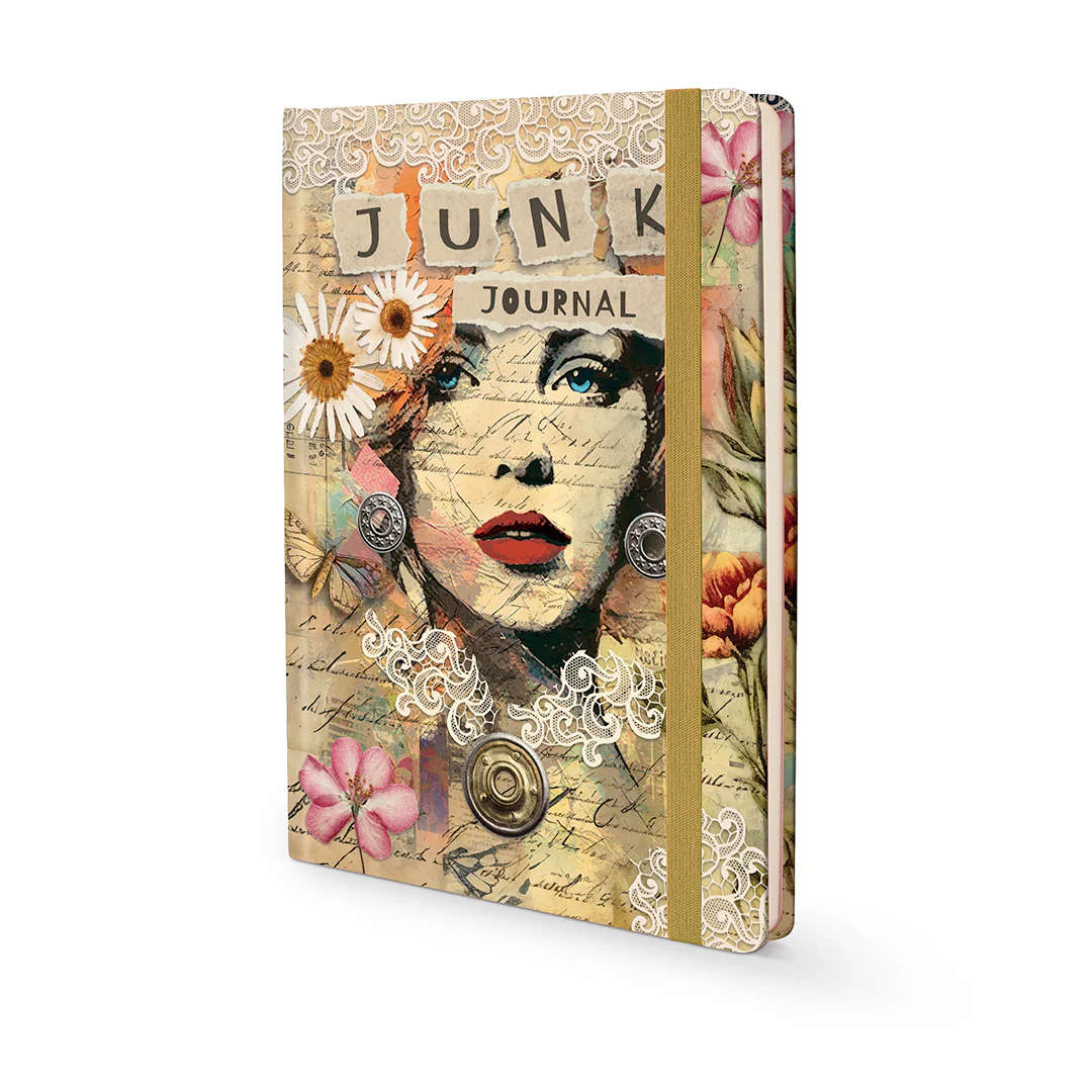 PREMIUM DOTTED A5 DESIGNER JOURNALS - JUNK JOURNAL