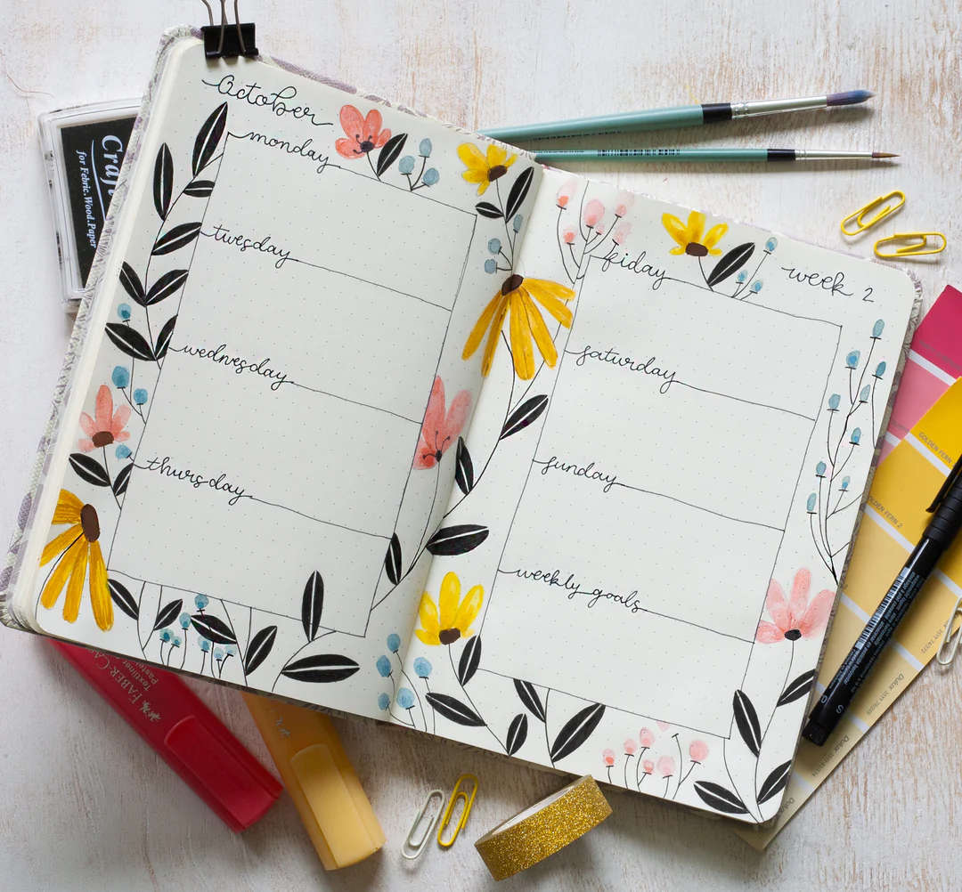 PREMIUM DOTTED A5 DESIGNER JOURNALS - JUNK JOURNAL
