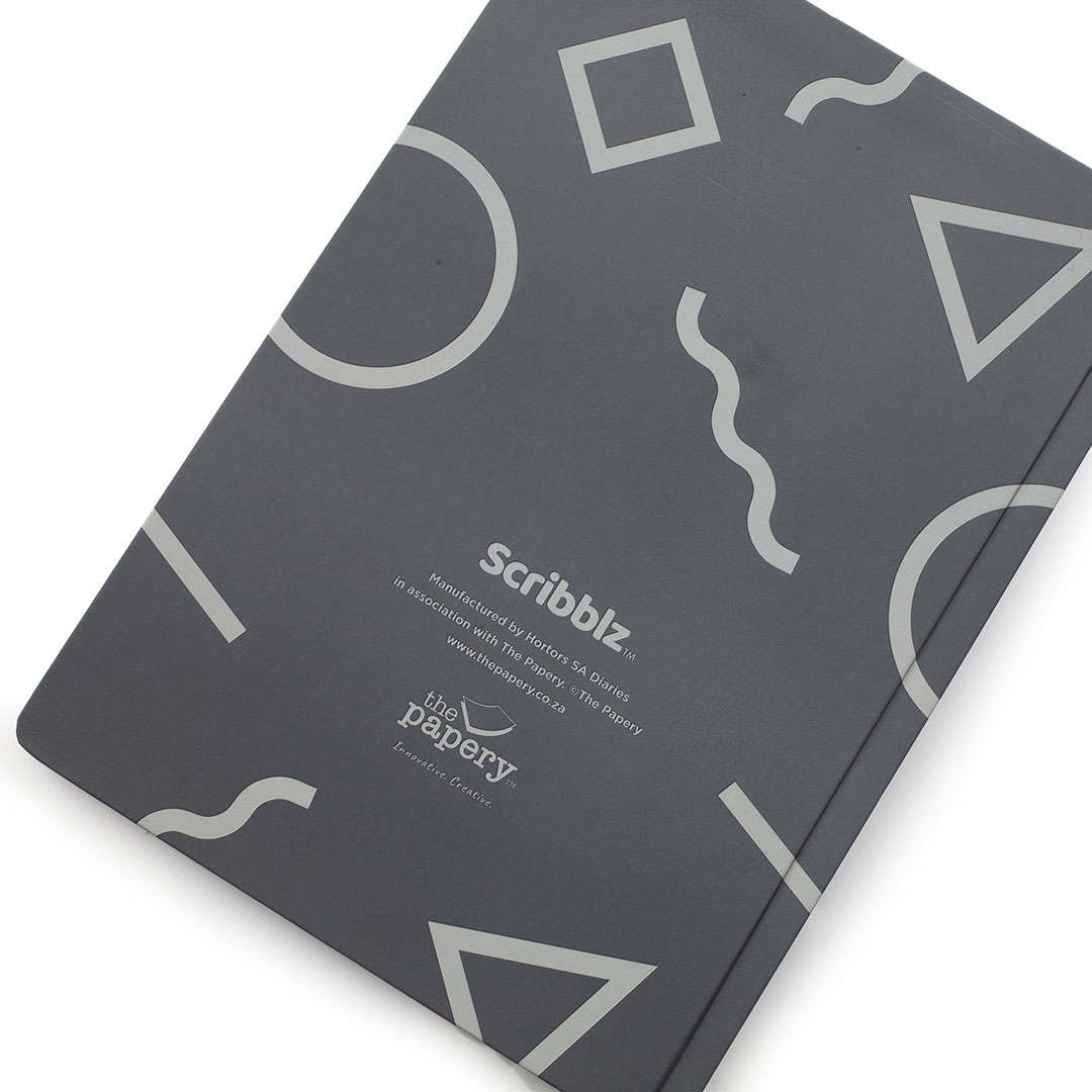 SCRIBBLZ JOURNALS - A5 - CHARCOAL