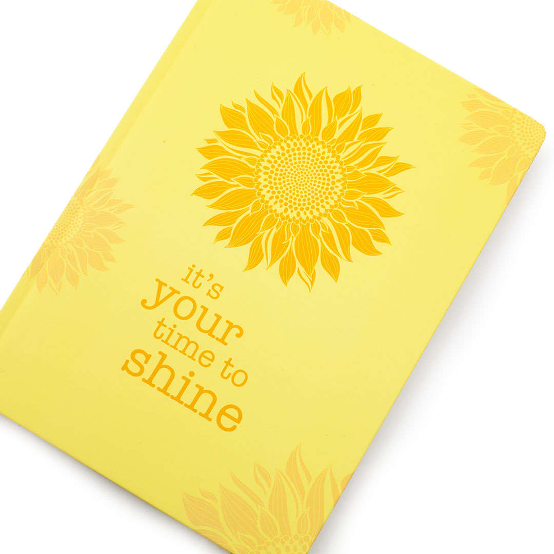 SCRIBBLZ JOURNALS - A5 - SUNSHINE YELLOW