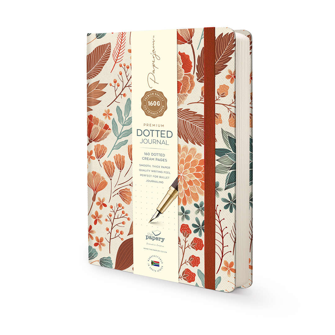 PREMIUM DOTTED A5 DESIGNER JOURNALS - AUTUMN