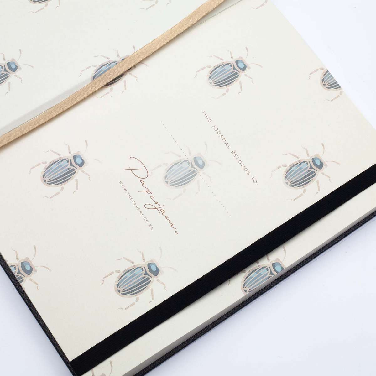 PREMIUM DOTTED A5 DESIGNER JOURNALS - IRIDESCENT SCARAB