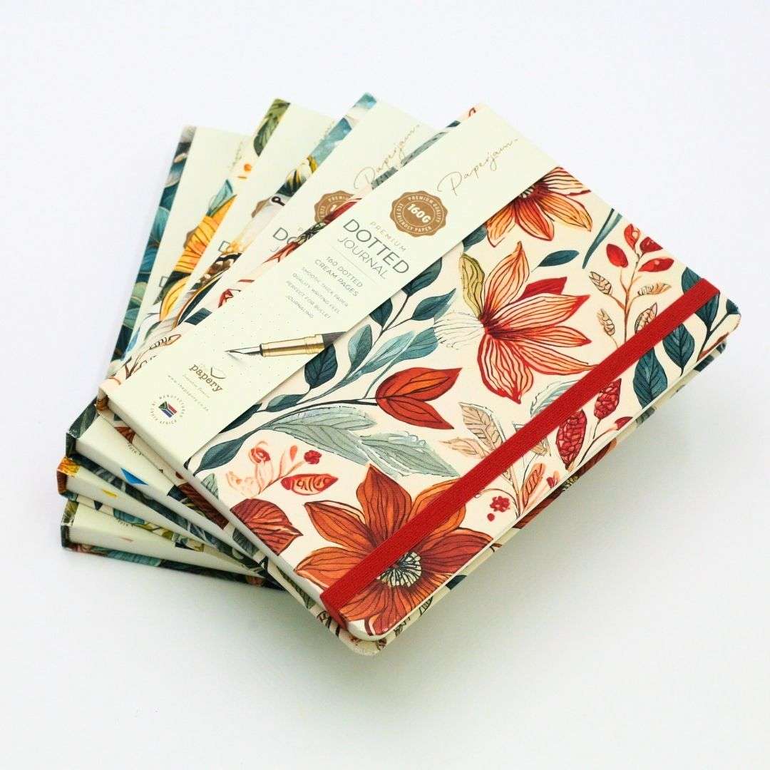 PREMIUM DOTTED A5 DESIGNER JOURNALS - IRIDESCENT SCARAB