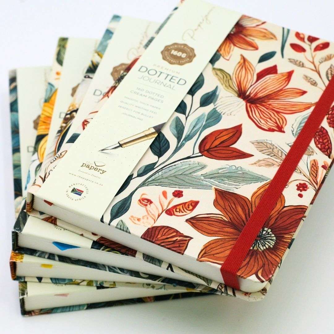 PREMIUM DOTTED A5 DESIGNER JOURNALS - IRIDESCENT SCARAB