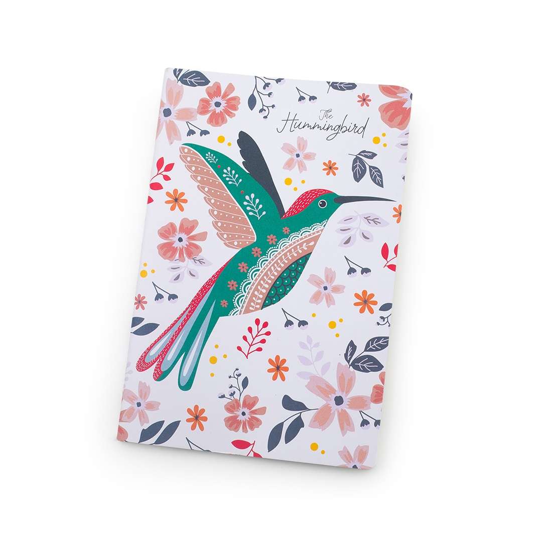 SPECIALTY JOURNALS - HUMMINGBIRD A5 NOTEBOOKS (3 PACK)