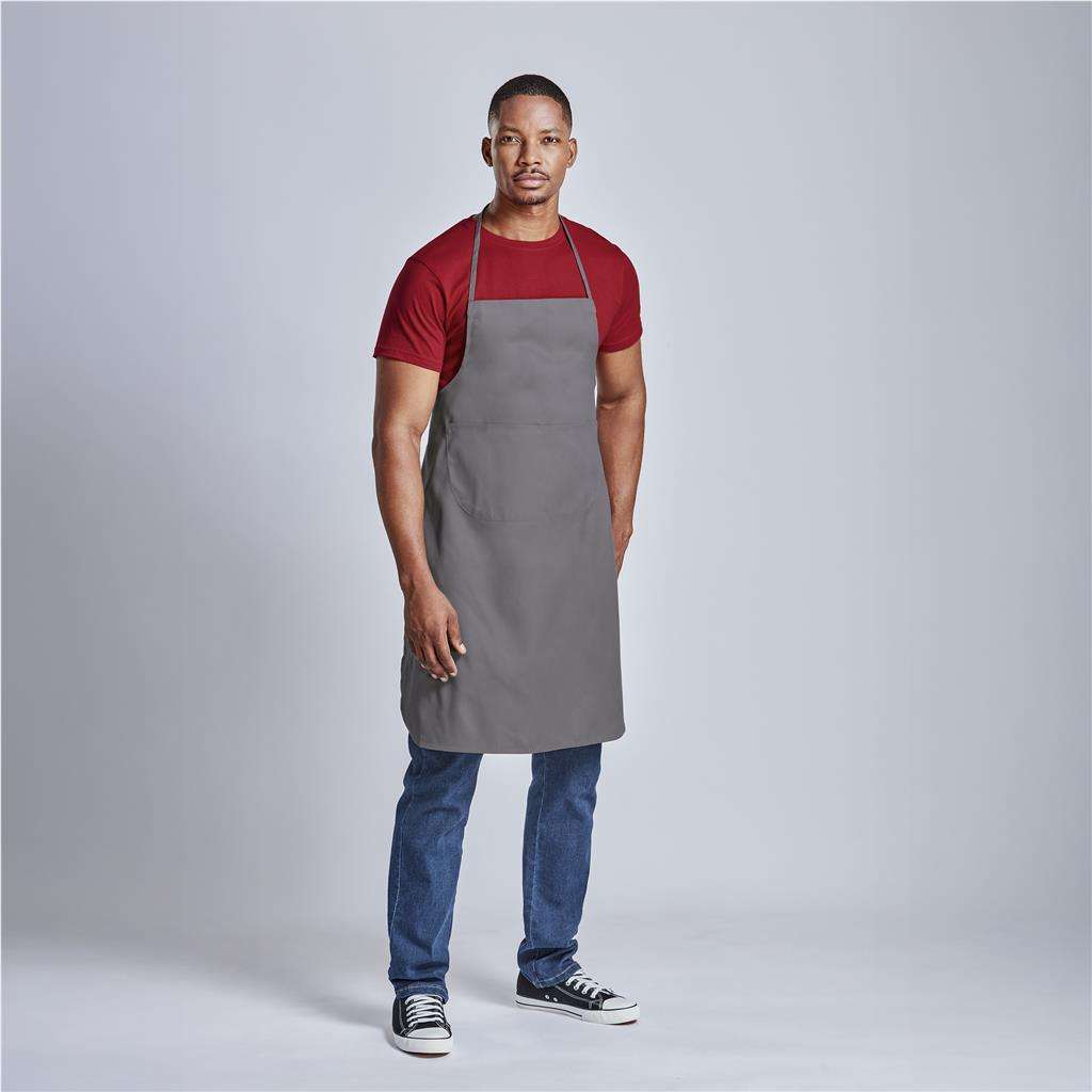 Promo Bib Apron BLACK,GREEN,GREY,NAVY,ORANGE,RED,ROYAL BLUE,WHITE