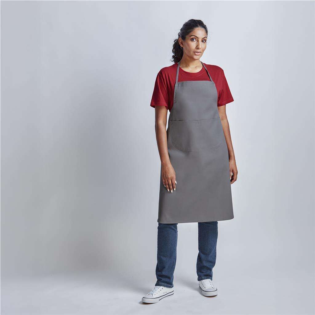 Promo Bib Apron BLACK,GREEN,GREY,NAVY,ORANGE,RED,ROYAL BLUE,WHITE