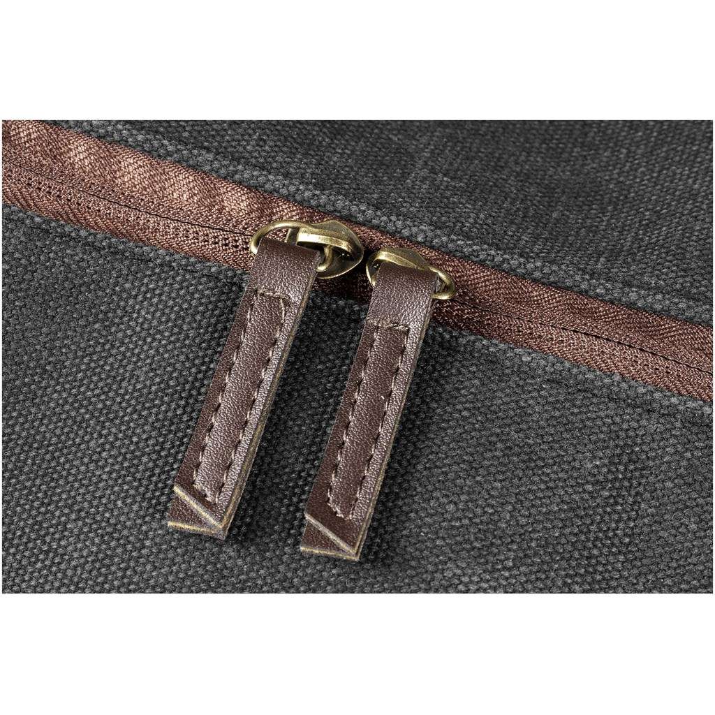 Serendipio Hamilton Canvas Weekend Bag CHARCOAL
