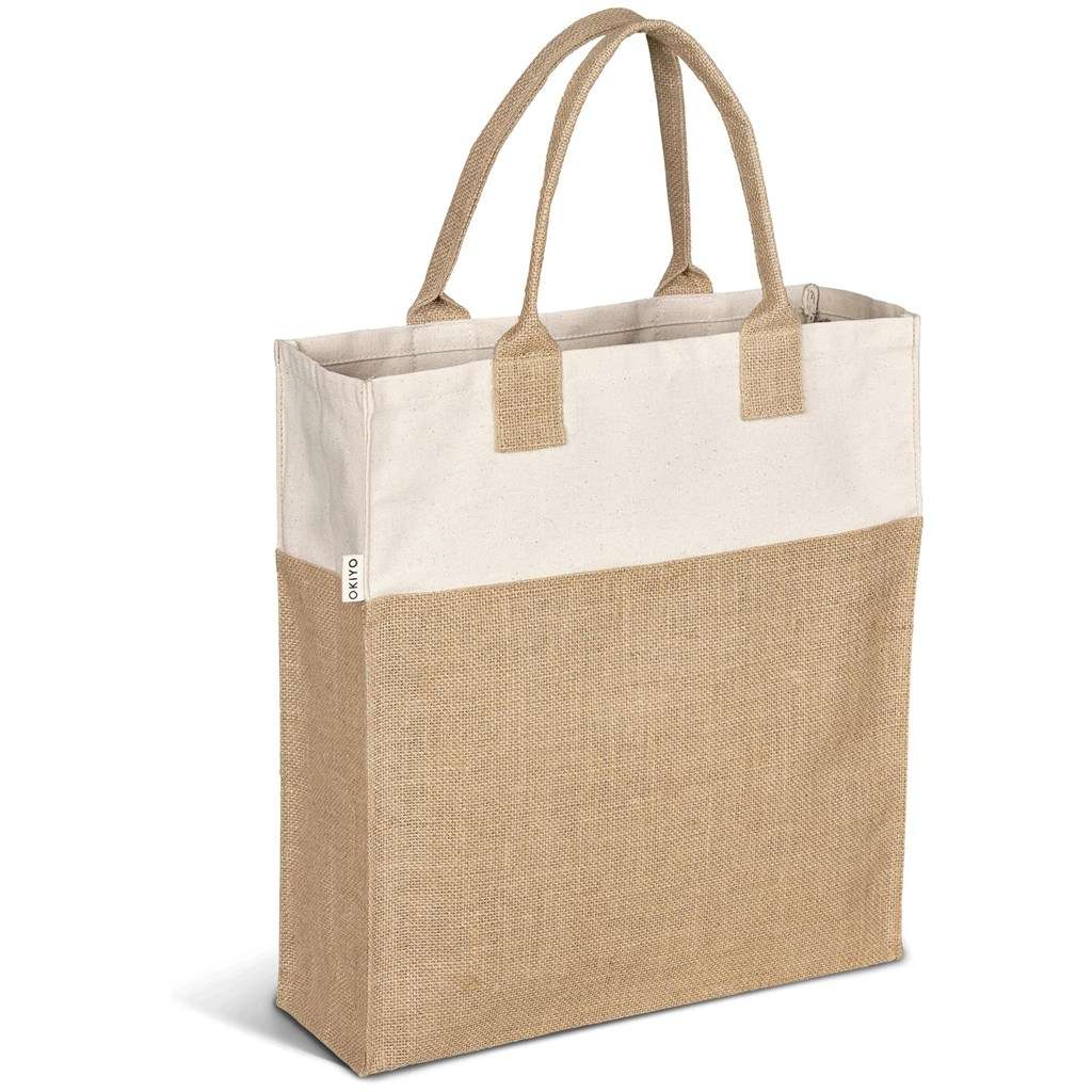 Okiyo Atsui Jute &amp; Cotton Tote NATURAL