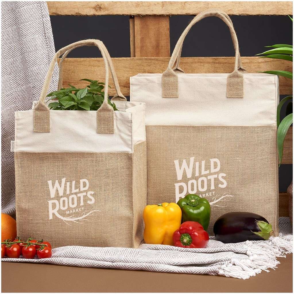 Okiyo Atsui Jute &amp; Cotton Tote NATURAL