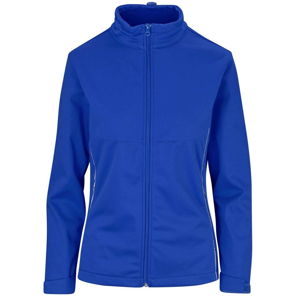 Ladies Cromwell Softshell Jacket - Blue BLUE M,L,XL,2XL,3XL,4XL