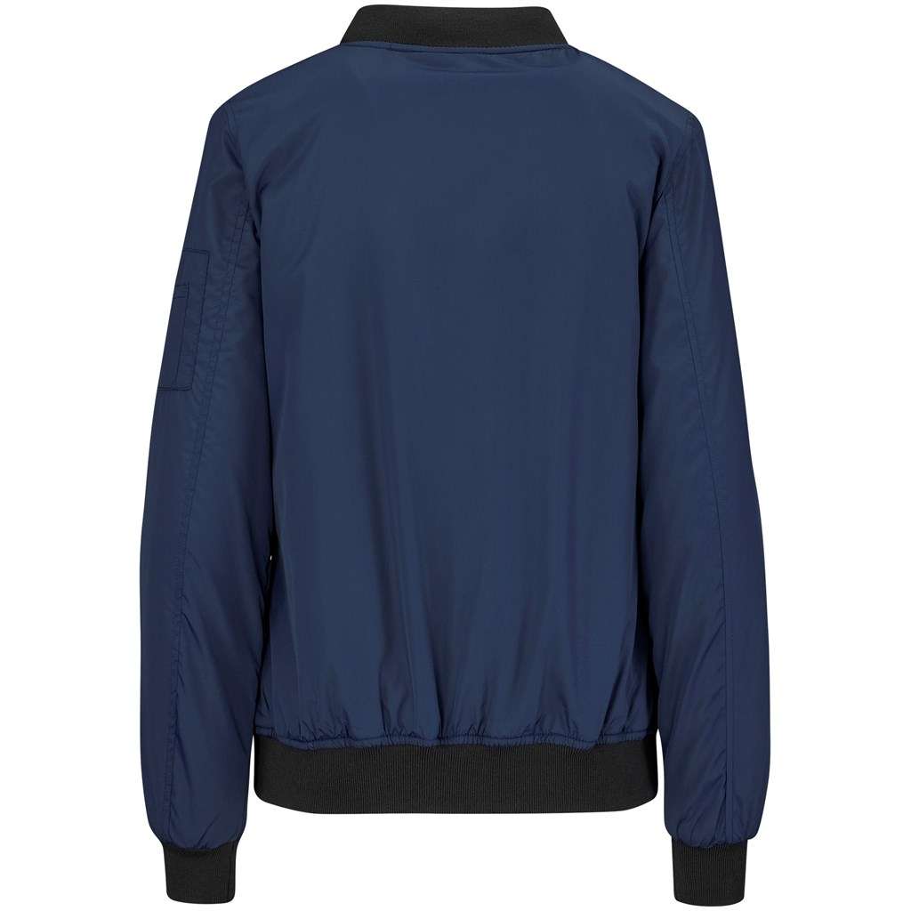 Ladies Crusader Bomber Jacket - Navy NAVY S,M,L,XL,2XL,3XL,4XL