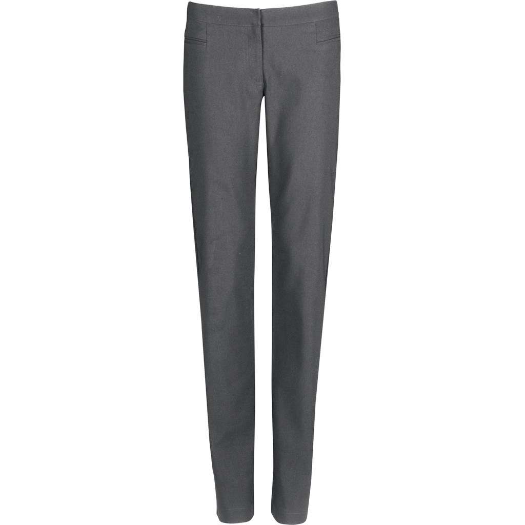 Ladies Cambridge Flat Front Pants - Grey GREY 30,32,34,36,38,40,42,44,46