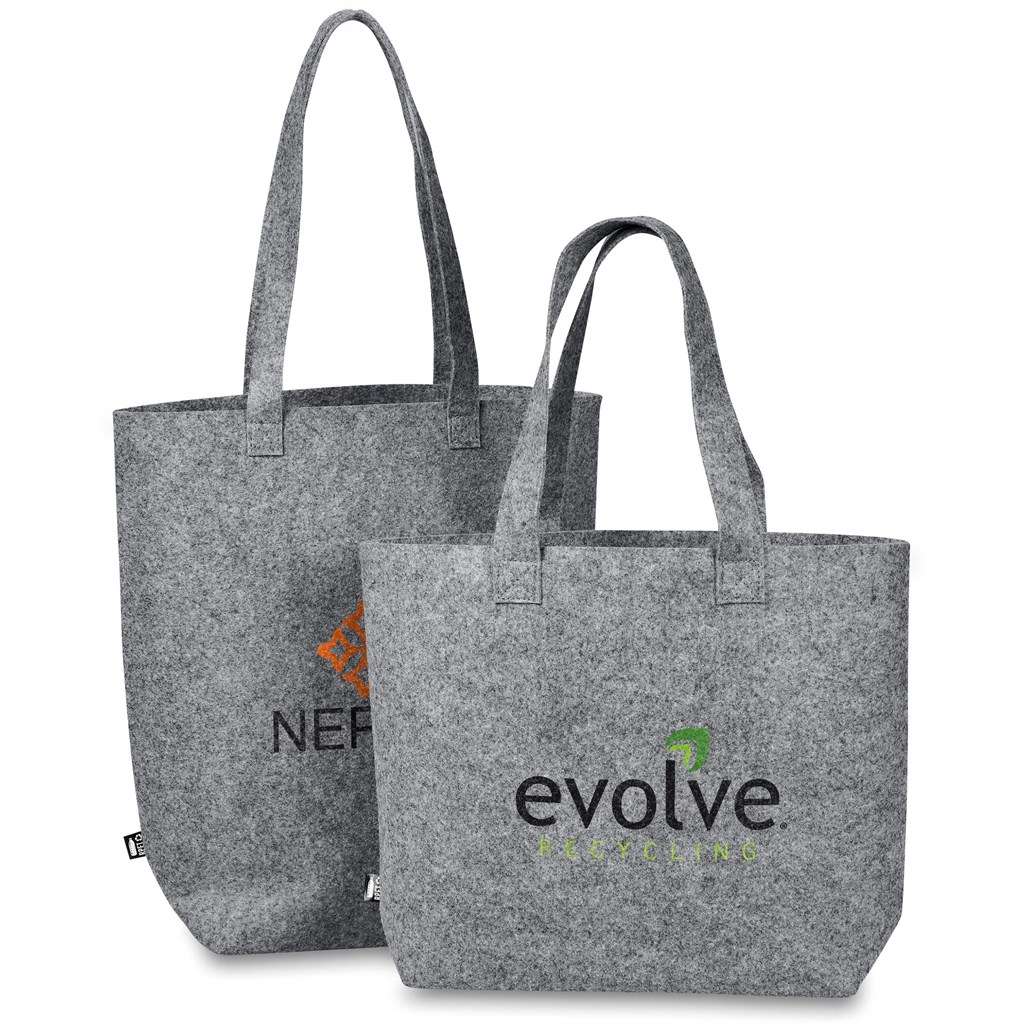 Okiyo Oceania Recycled PET Felt Shopper GREY
