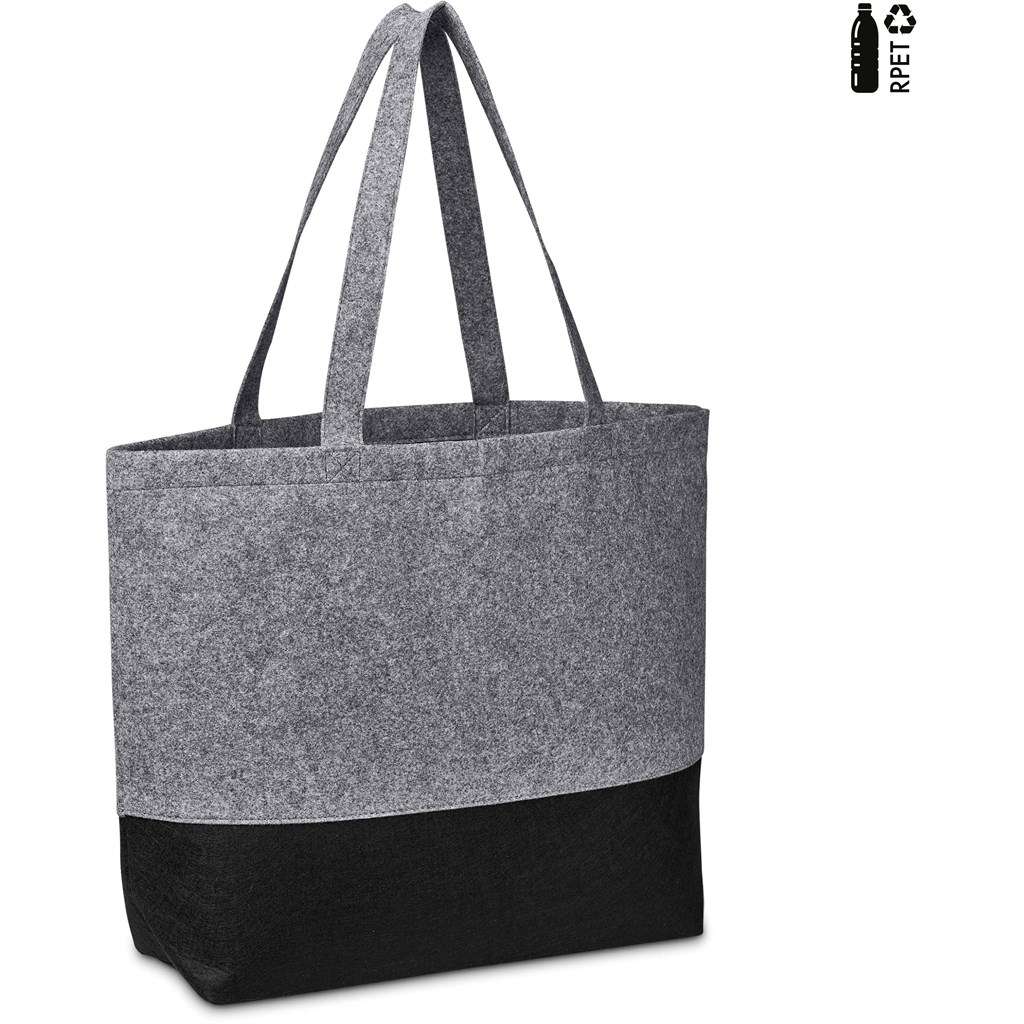 Okiyo Toku Recycled PET Felt Large Tote GREY