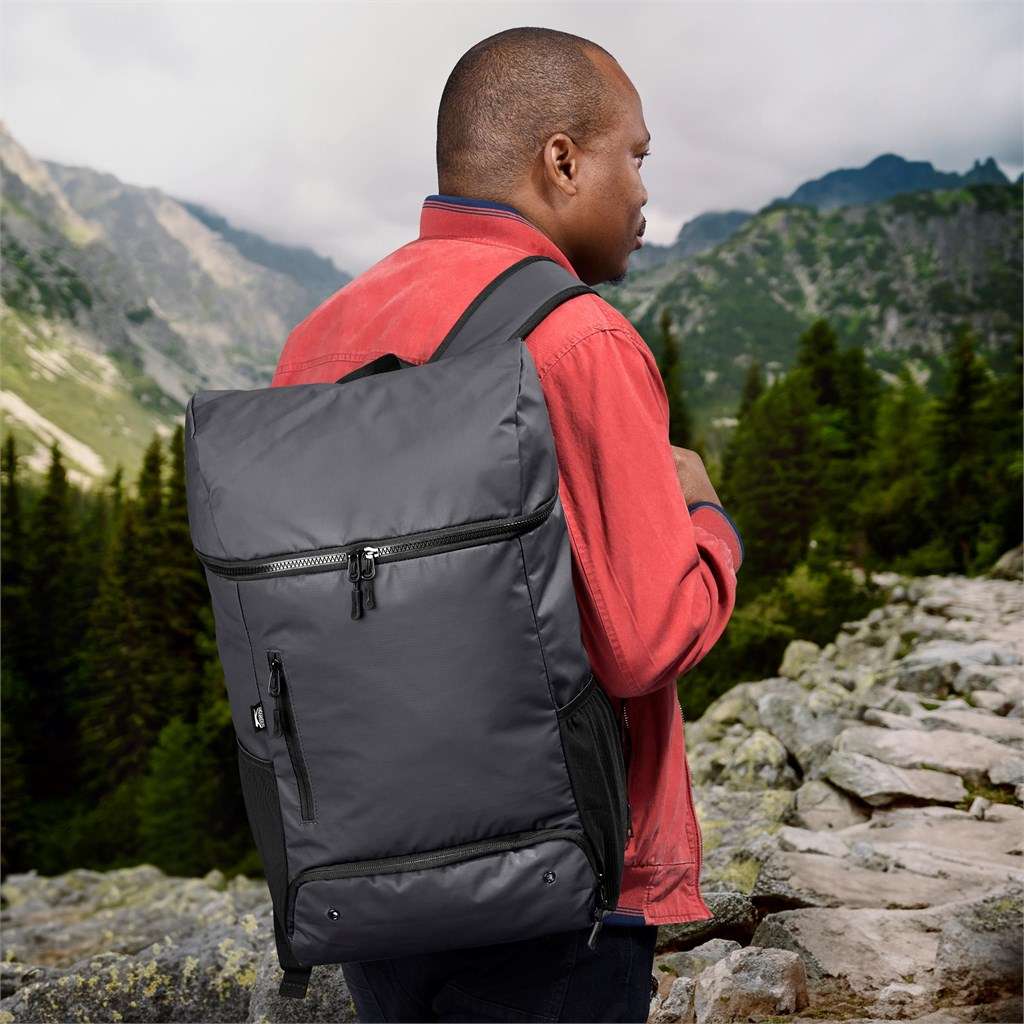 Slazenger Explorer Water Resistant Laptop Backpack BLACK