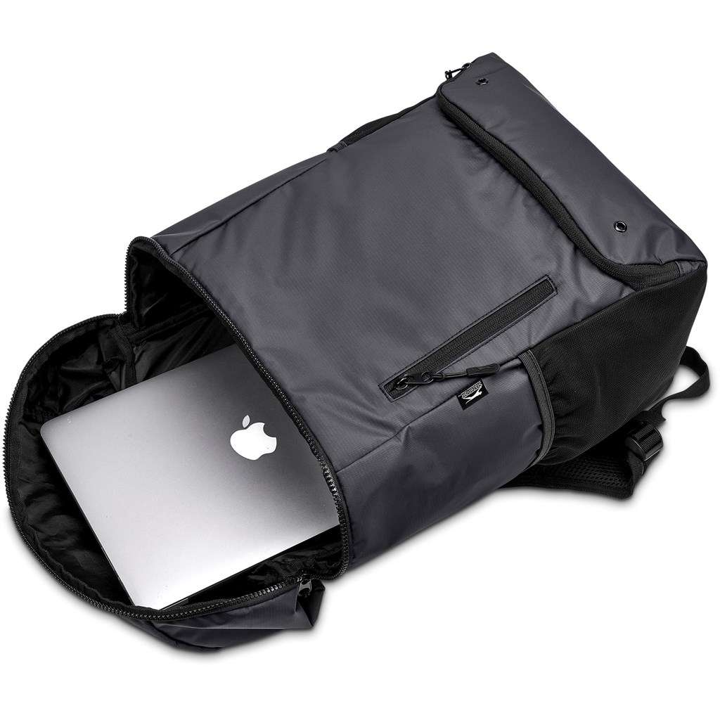 Slazenger Explorer Water Resistant Laptop Backpack BLACK