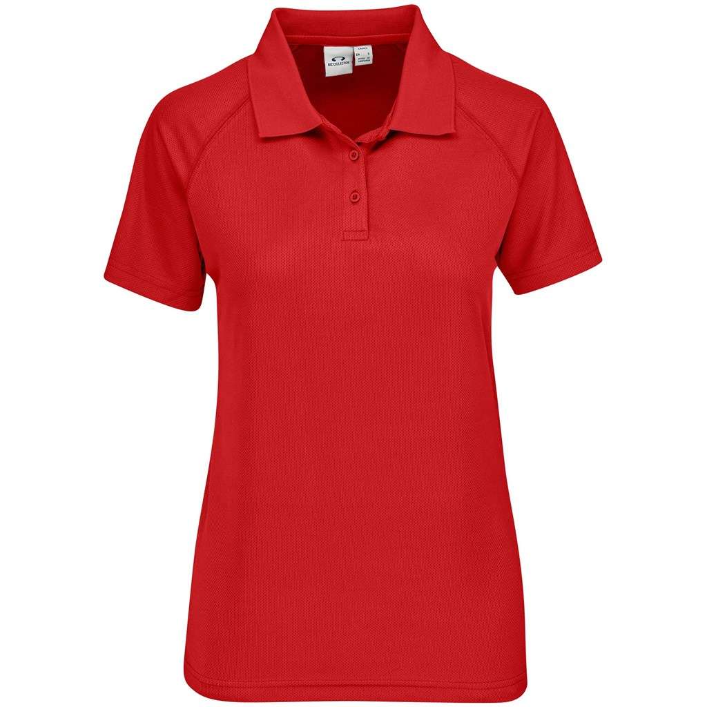 Ladies Sprint Golf Shirt - Red RED S,M,L,XL,2XL,3XL