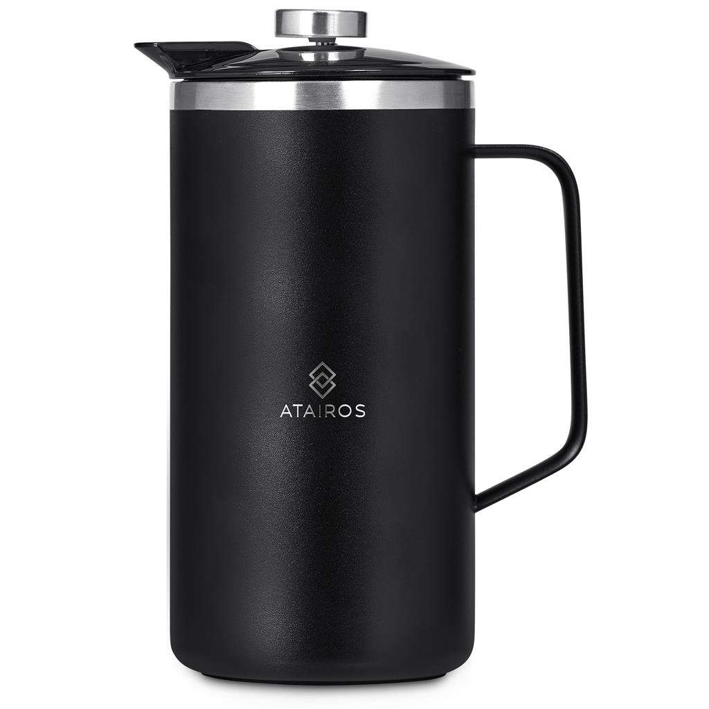 Alex Varga Rostov Stainless Steel Vacuum Coffee Plunger - 950ml BLACK
