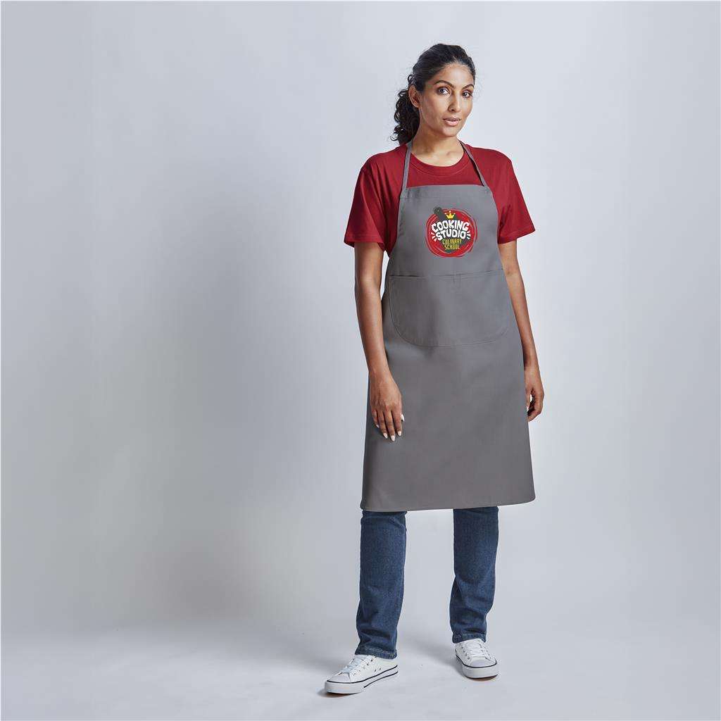 Promo Bib Apron BLACK,GREEN,GREY,NAVY,ORANGE,RED,ROYAL BLUE,WHITE