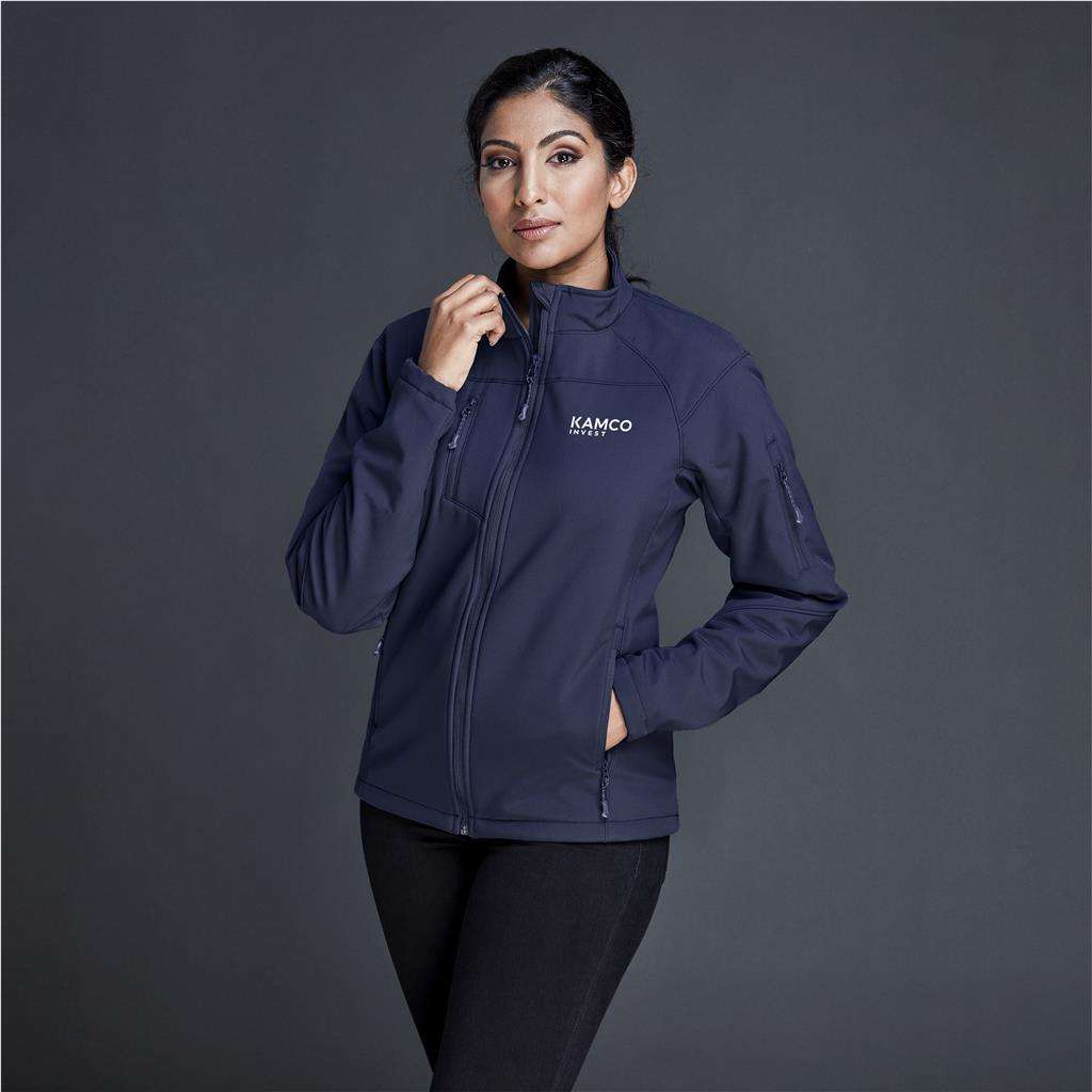 Ladies Alex Varga Elysium Softshell Jacket BLACK,CHARCOAL,NAVY S,M,L,XL,2XL,3XL,4XL